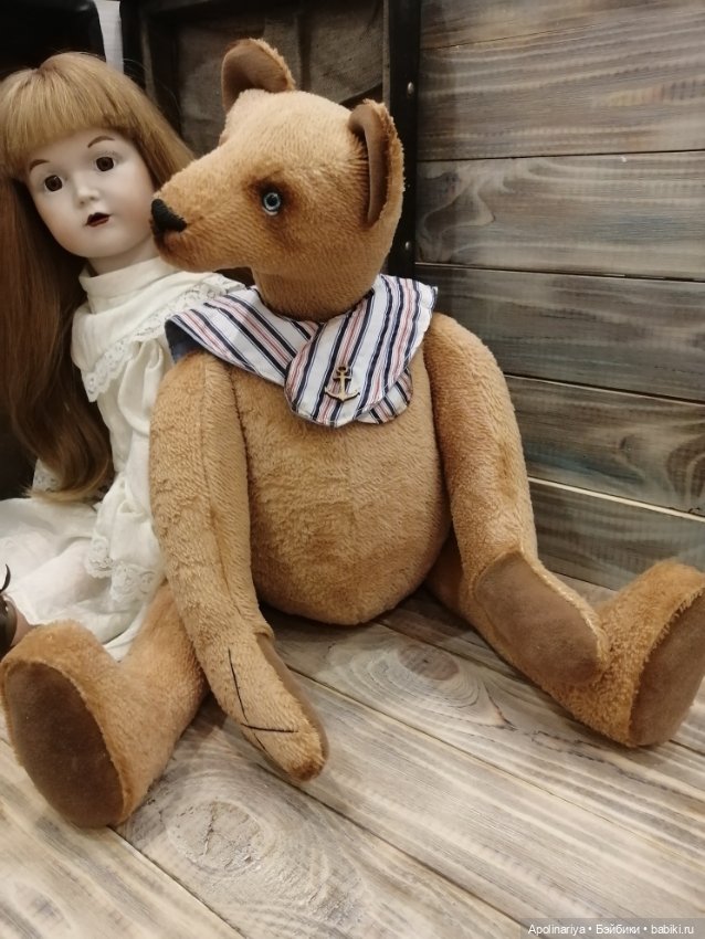 Bruno классический мишка-тедди (фото 4)