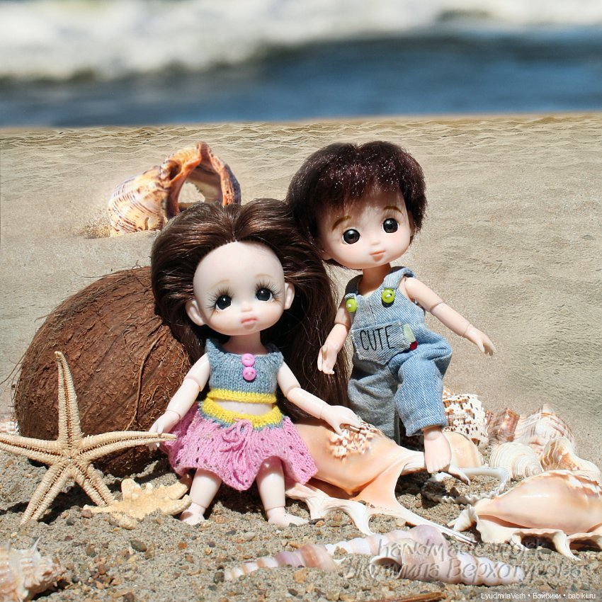 Море, я к тебе бегу — Куклы Baboliy (Баболи (фото 3)