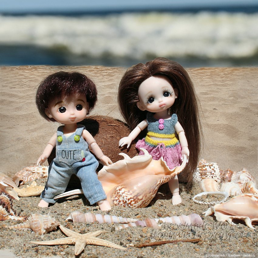 Море, я к тебе бегу — Куклы Baboliy (Баболи