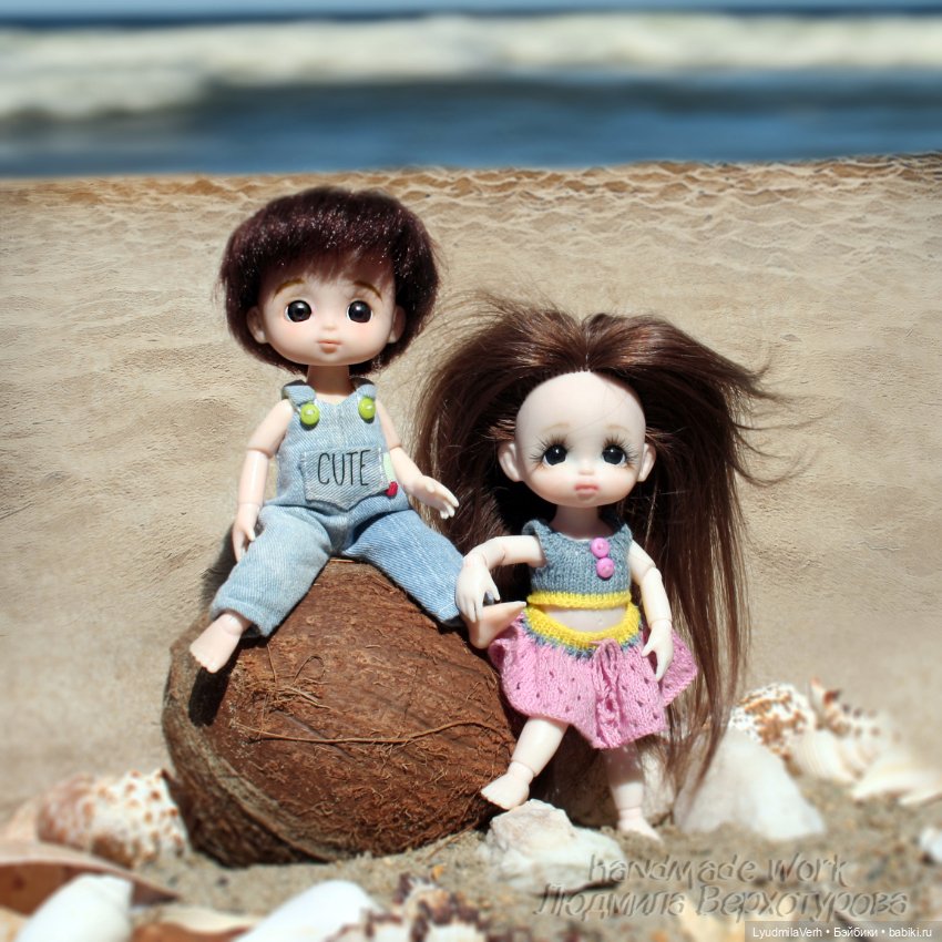 Море, я к тебе бегу — Куклы Baboliy (Баболи (фото 8)