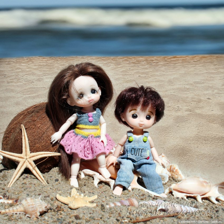 Море, я к тебе бегу — Куклы Baboliy (Баболи (фото 4)