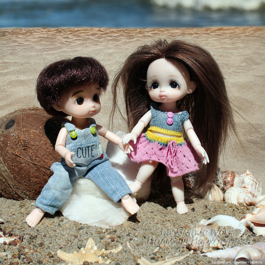 Море, я к тебе бегу — Куклы Baboliy (Баболи (фото 5)