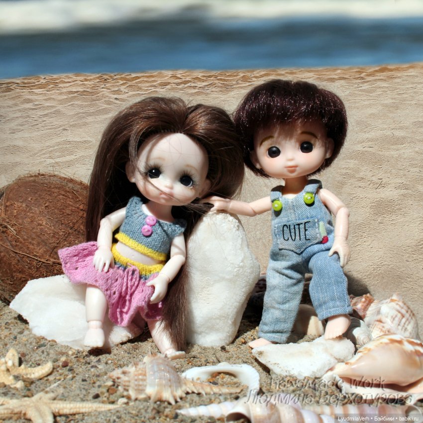 Море, я к тебе бегу — Куклы Baboliy (Баболи (фото 6)