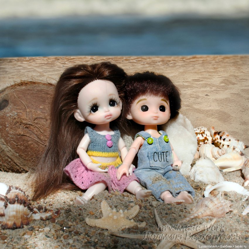Море, я к тебе бегу — Куклы Baboliy (Баболи (фото 7)