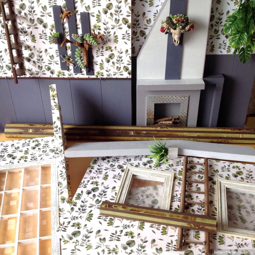 Мансарда, как камень преткновения. Румбокс 1:6 (фото 6)