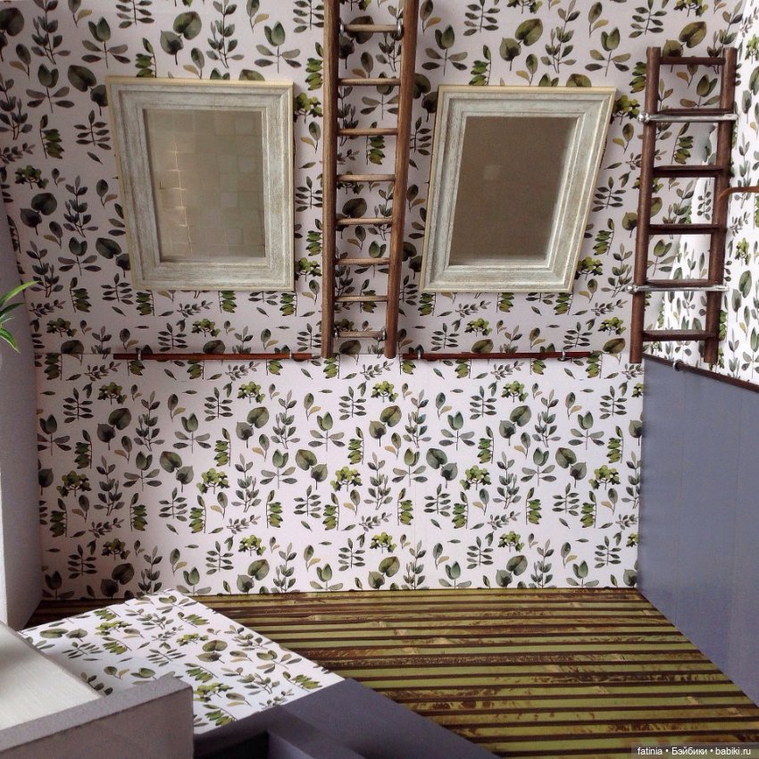 Мансарда, как камень преткновения. Румбокс 1:6 (фото 9)