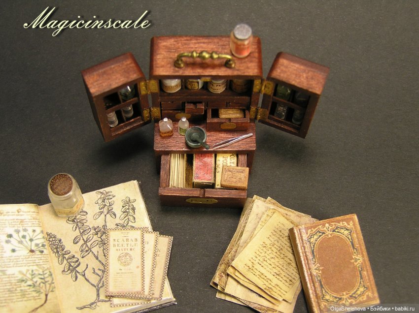 Аптекарский чемоданчик в формате 1/12 (фото 4)