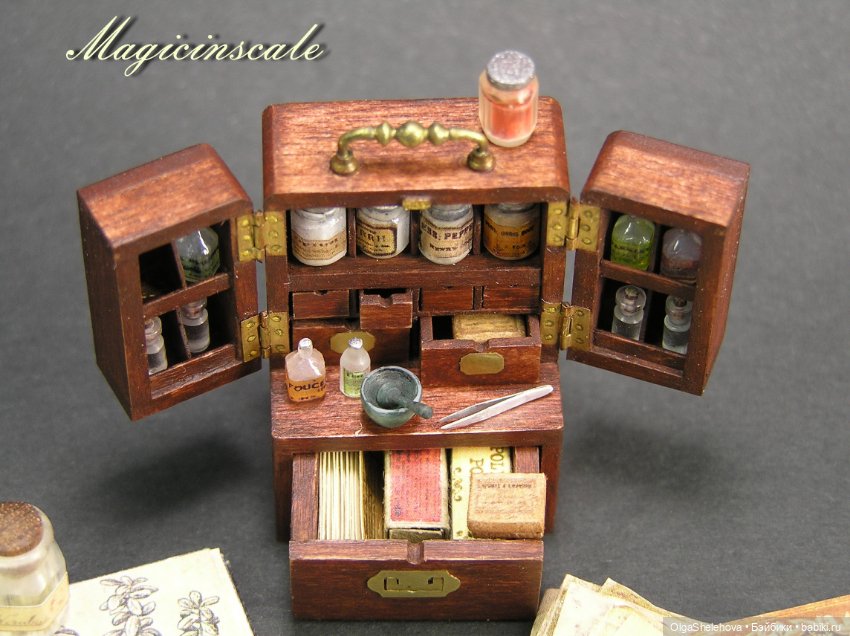 Аптекарский чемоданчик в формате 1/12 (фото 3)