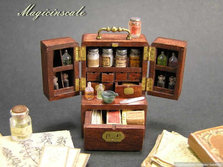 Аптекарский чемоданчик в формате 1/12 (фото 2)