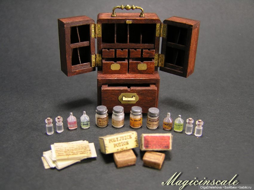 Аптекарский чемоданчик в формате 1/12 (фото 5)