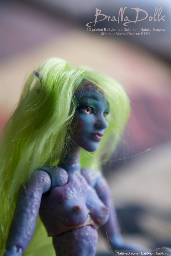 Маленькие русалочки — Авторские шарнирные куклы своими руками: лепка