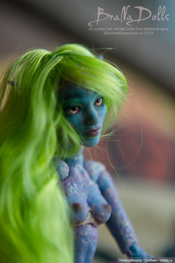 Маленькие русалочки — Авторские шарнирные куклы своими руками: лепка