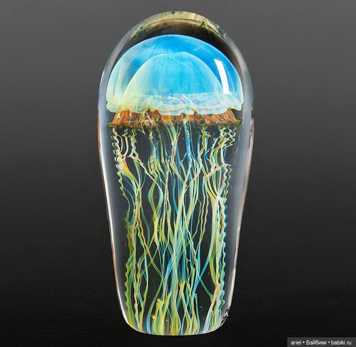 Медузы из стекла от автора Rick Satava