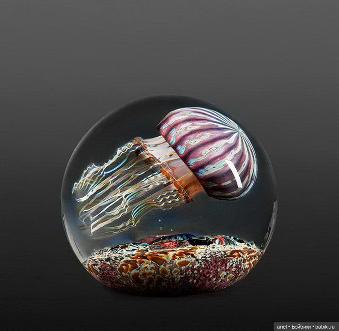 Медузы из стекла от автора Rick Satava (фото 2)