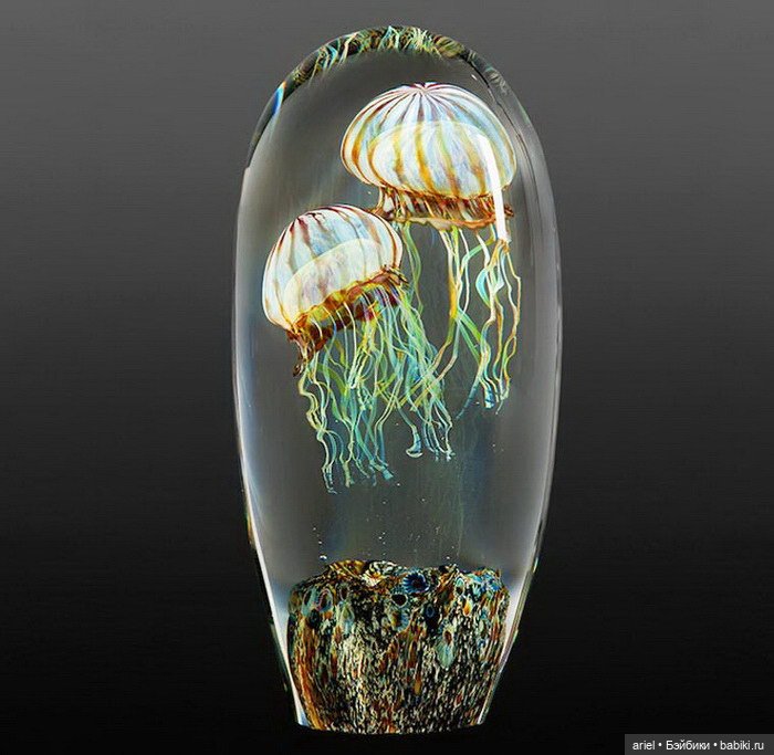 Медузы из стекла от автора Rick Satava (фото 10)