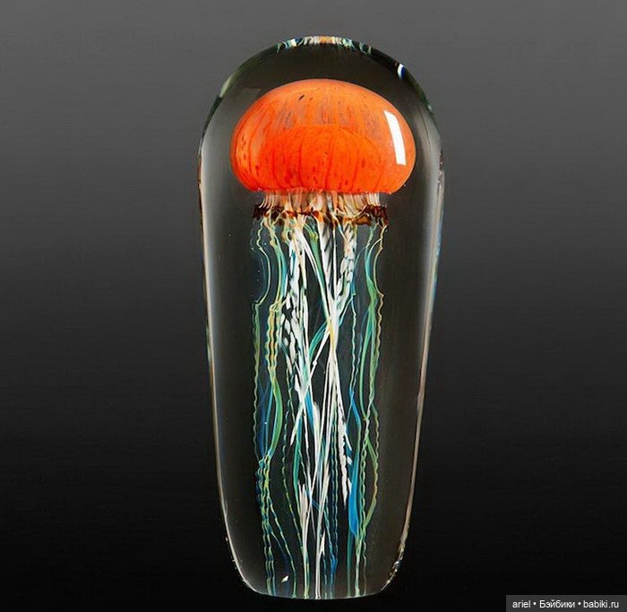 Медузы из стекла от автора Rick Satava (фото 9)