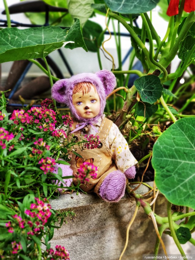 Последние тëплые денëчки — Авторские куклы Тедди (фото 2)