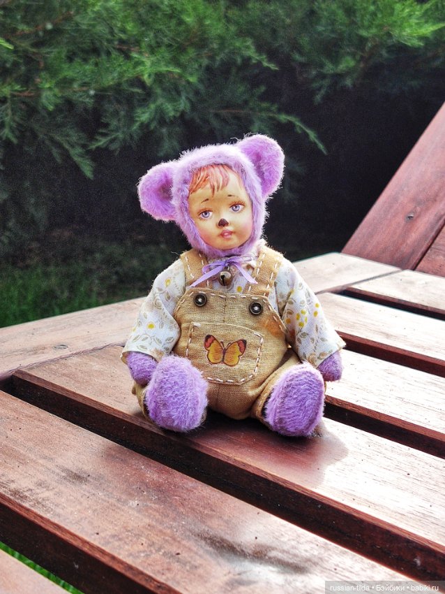 Последние тëплые денëчки — Авторские куклы Тедди (фото 3)