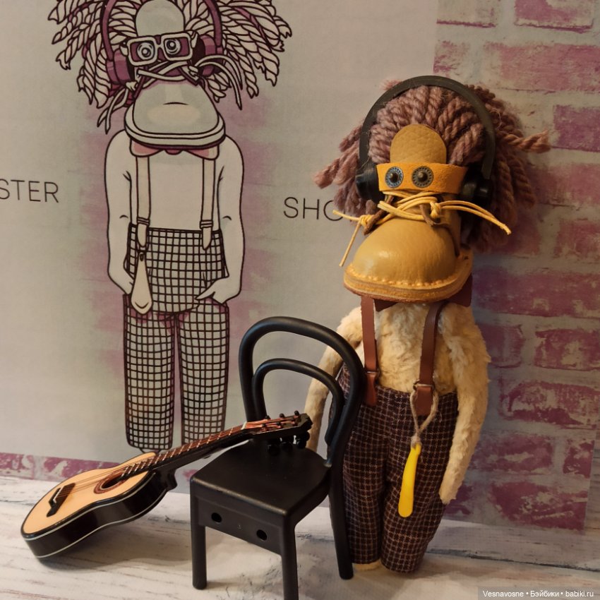 Осторожно! Хипстершуз — Авторские текстильные куклы: Вальдорфские (фото 10)