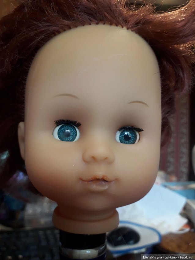 Бусинка — Реставрация и преображение кукол: ремонт (фото 5)