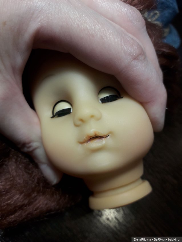 Бусинка — Реставрация и преображение кукол: ремонт (фото 6)