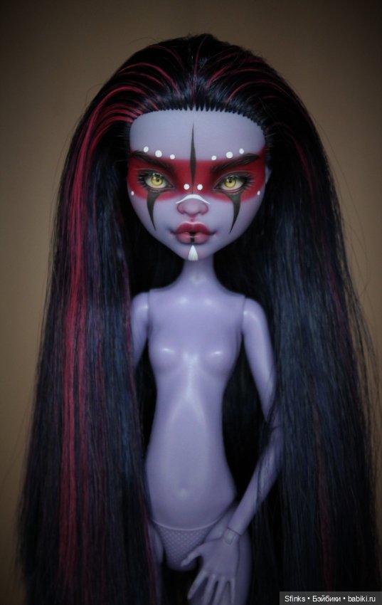 Шаманка — ООАК Monster High и Ever After High: репейнт (фото 3)