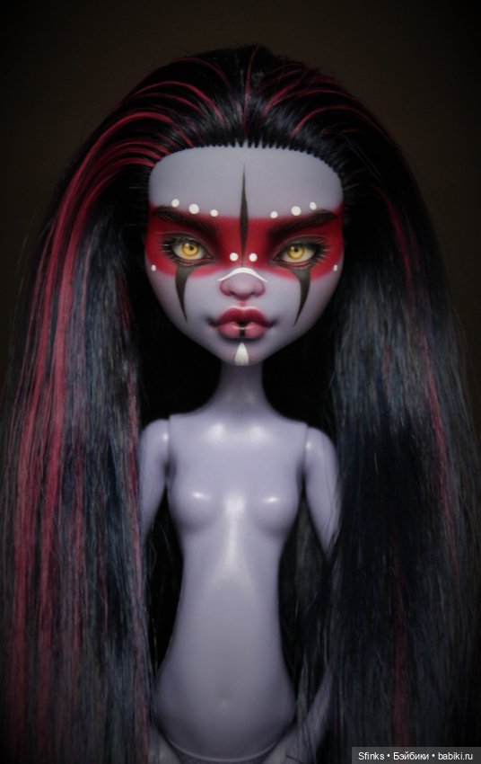 Шаманка — ООАК Monster High и Ever After High: репейнт (фото 4)