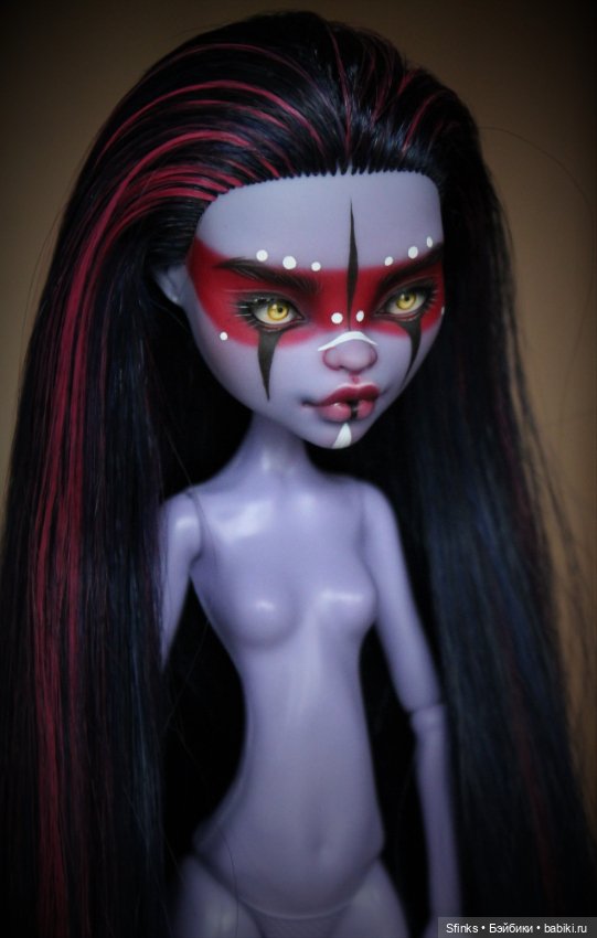 Шаманка — ООАК Monster High и Ever After High: репейнт