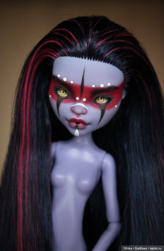 Шаманка — ООАК Monster High и Ever After High: репейнт (фото 2)