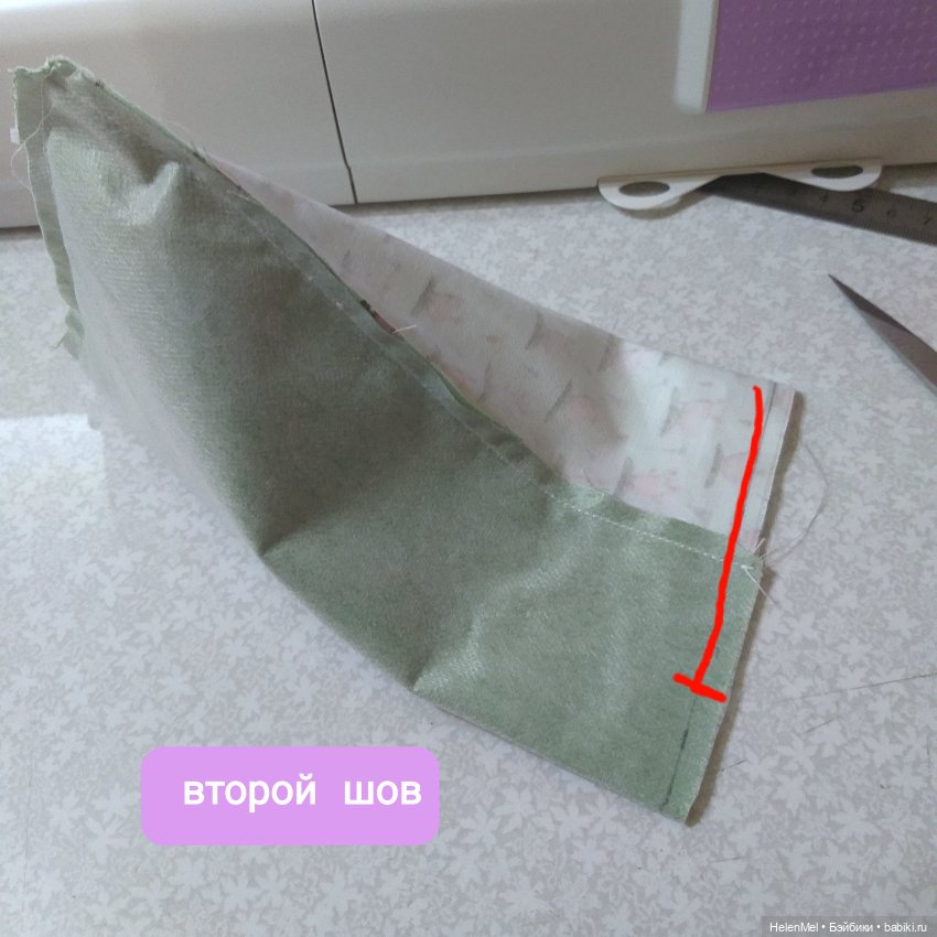 Пуфик-лежанка для кукол — Мебель для кукол и домиков: фото (фото 2)