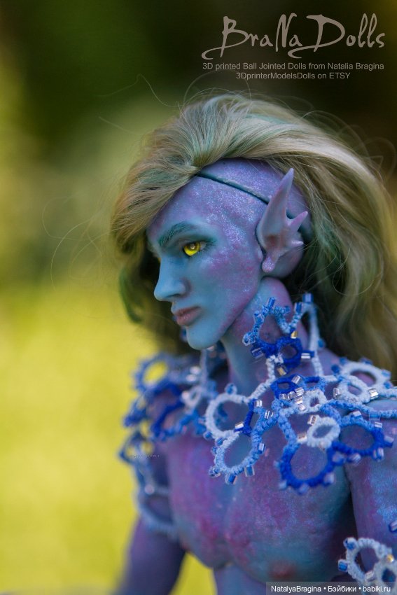 Морской принц — Авторские шарнирные куклы своими руками: лепка (фото 4)