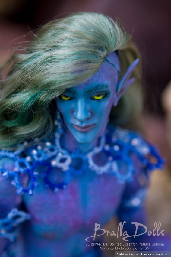 Морской принц — Авторские шарнирные куклы своими руками: лепка