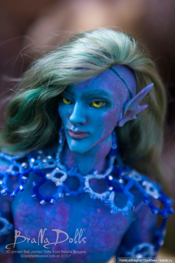 Морской принц — Авторские шарнирные куклы своими руками: лепка