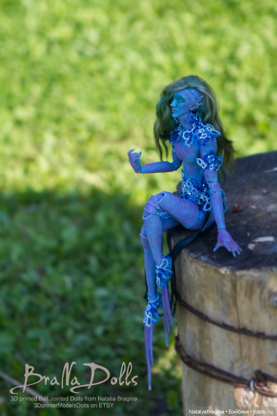Морской принц — Авторские шарнирные куклы своими руками: лепка (фото 7)