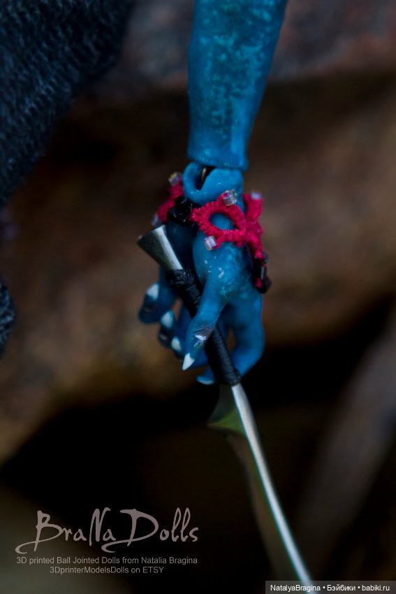 Темный воин — Авторские шарнирные куклы своими руками: лепка