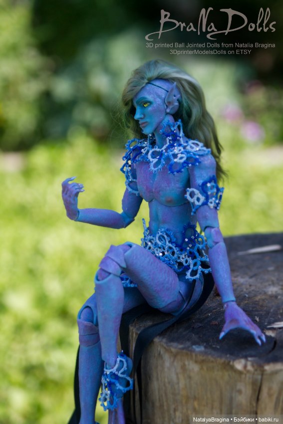 Морской принц — Авторские шарнирные куклы своими руками: лепка (фото 3)