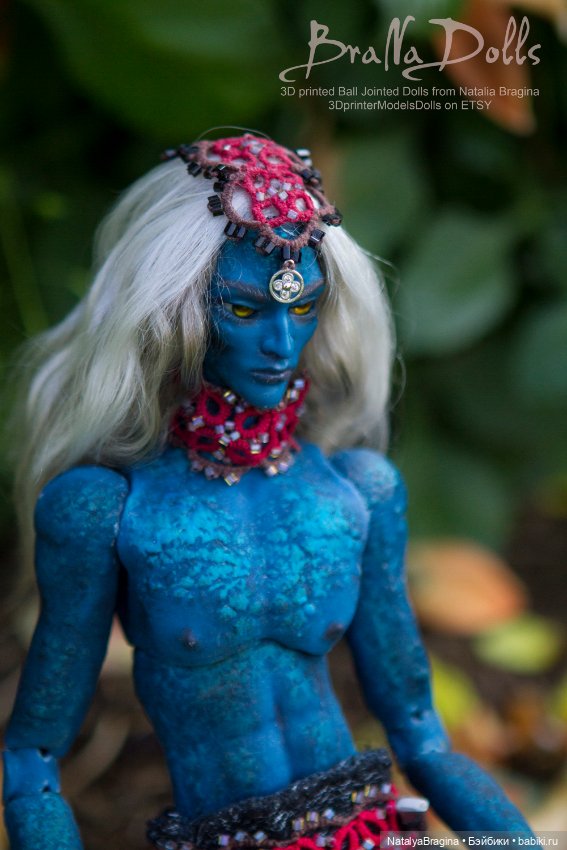 Темный воин — Авторские шарнирные куклы своими руками: лепка (фото 5)