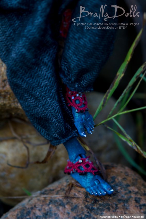 Темный воин — Авторские шарнирные куклы своими руками: лепка (фото 10)