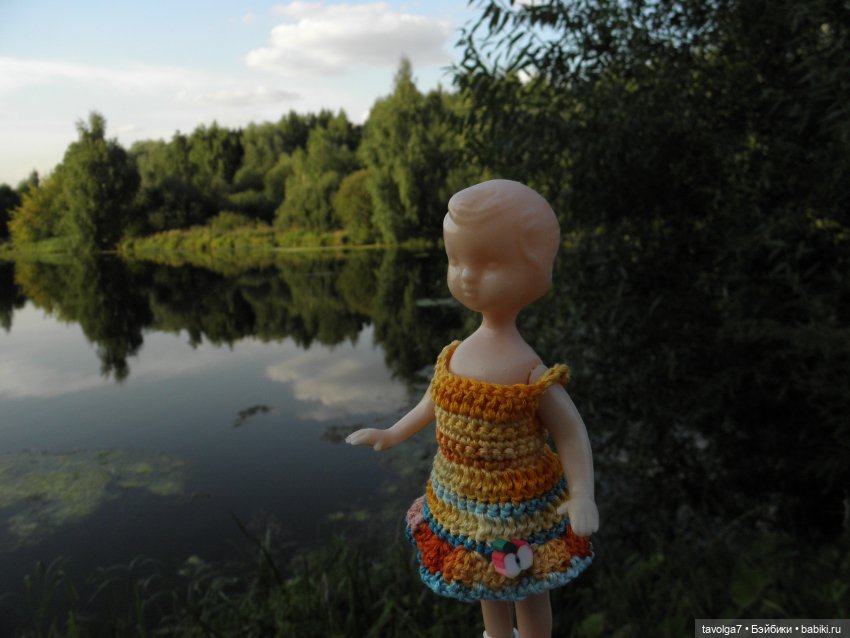 "Яблоки над водой" — Советские винтажные куклы (СССР): Ленигрушка