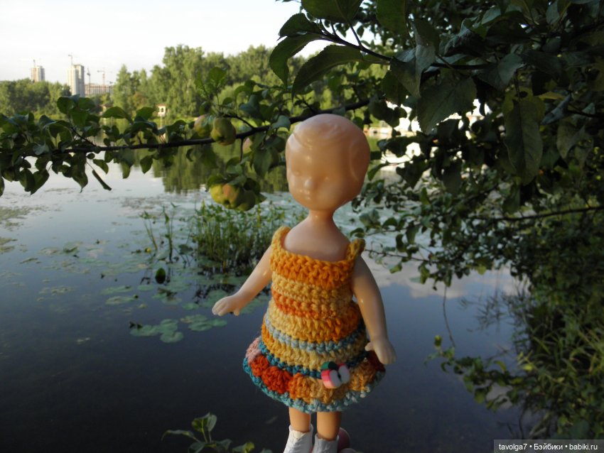 "Яблоки над водой" — Советские винтажные куклы (СССР): Ленигрушка (фото 6)