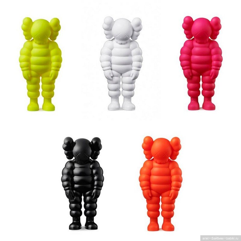 Известные скульптуры KAWS