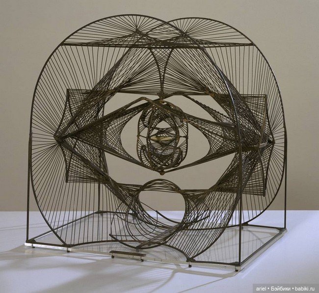Необычные скульптуры Наум Габо (фото 3)