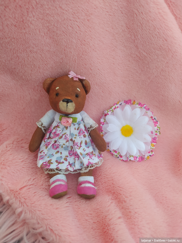 Мишка из детства — Авторские куклы из дерева (фото 4)