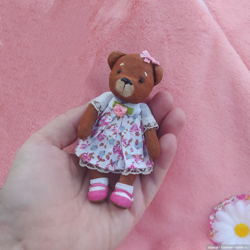 Мишка из детства — Авторские куклы из дерева (фото 3)