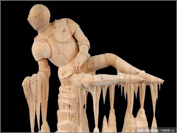 Деревянные скульптуры Морган Херрин (фото 5)