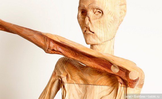 Деревянные скульптуры Морган Херрин (фото 3)