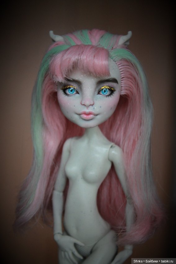 Блестяшки — ООАК Monster High и Ever After High: репейнт (фото 4)
