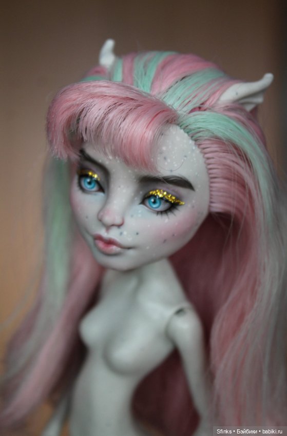 Блестяшки — ООАК Monster High и Ever After High: репейнт (фото 3)