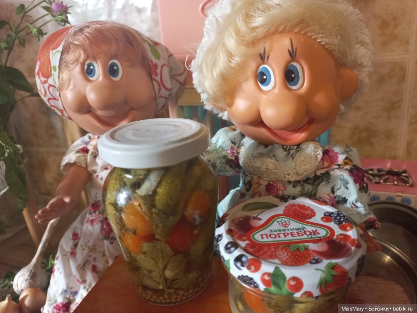 Весёлые картинки. Маринуем огурцы
