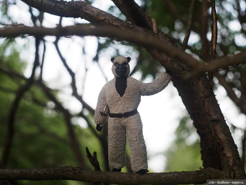 Большой и пушистый — Лепка авторских кукол: полимерная глина (фото 4)